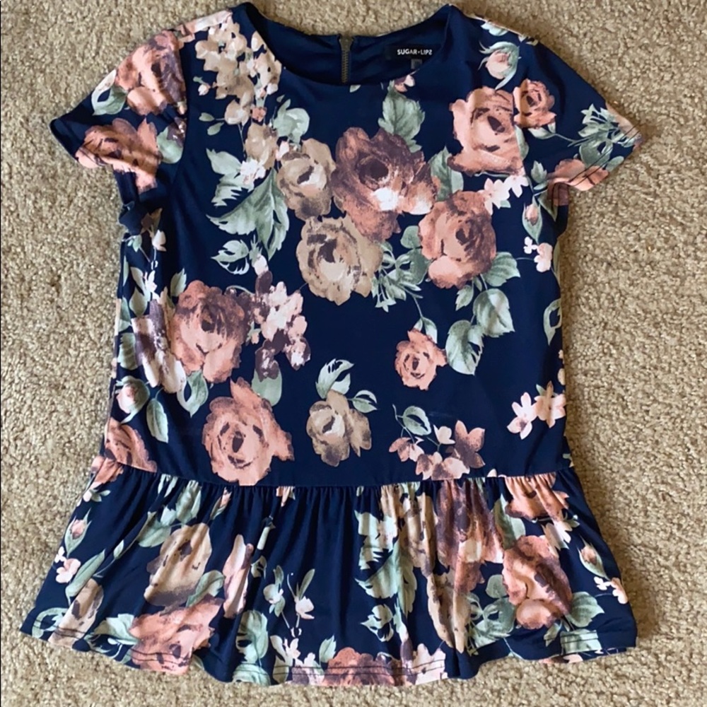 Sugarlips Peplum Top